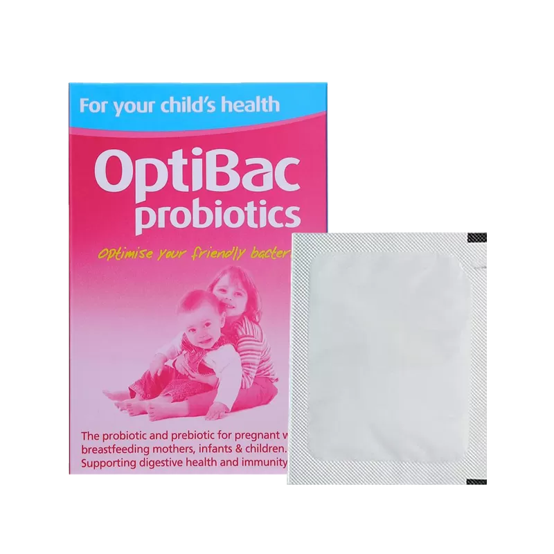 Men vi sinh Optibac Probiotics hồng 30 gói, Anh Quốc