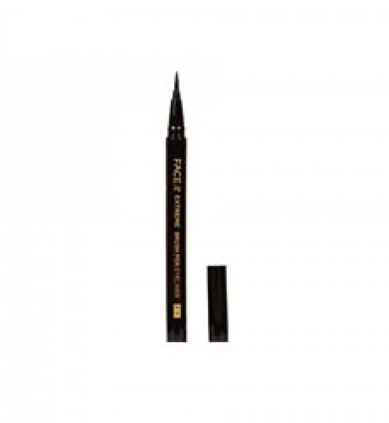 Bút dạ kẻ viền mắt The Face Shop Face It Extreme Brush Pen Eyeliner #1 In Back