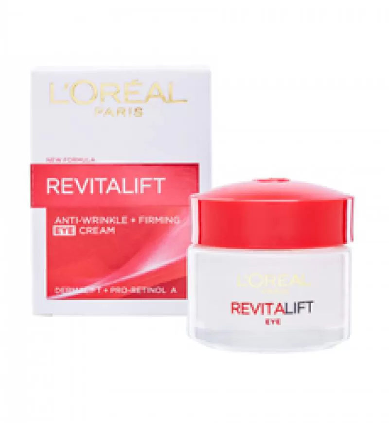 Kem dưỡng mắt săn chắc & chống nhăn LOREAL - Revitalift Anti Wrinkle + Firming Eye Cream 15ml