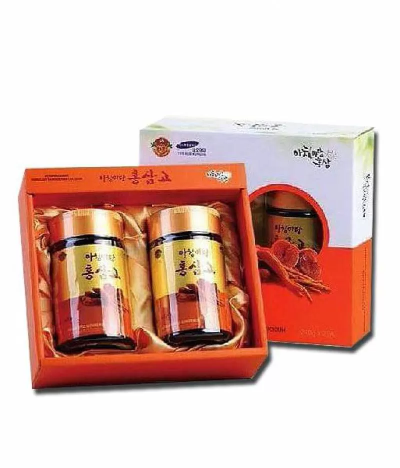 Cao Hồng Sâm Linh Chi Achimmadang Hàn Quốc Hộp 2 Lọ * 240g (Achimmadang Red Ginseng)