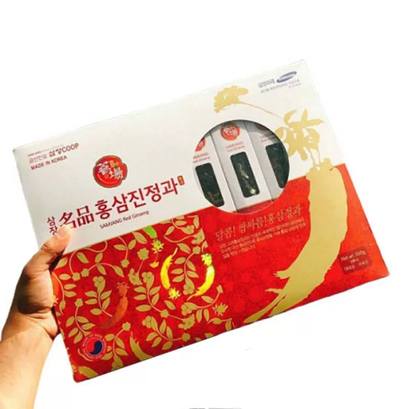Sâm củ tẩm Mật Ong SAMJANG Hàn Quốc hộp 300g