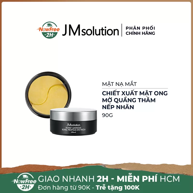 Mặt Nạ Mắt JMsolution Mật Ong Mờ Quầng Thâm, Nếp Nhăn 90g