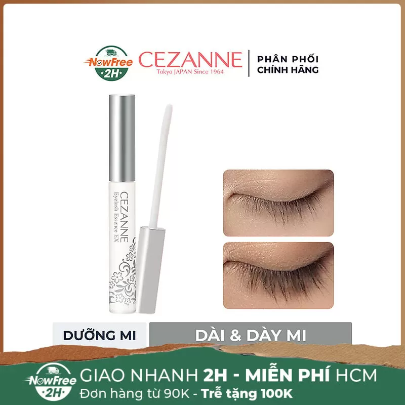 Serum Dưỡng Mi Cezanne Hỗ Trợ Dài & Dày Mi Tự Nhiên 5.4g