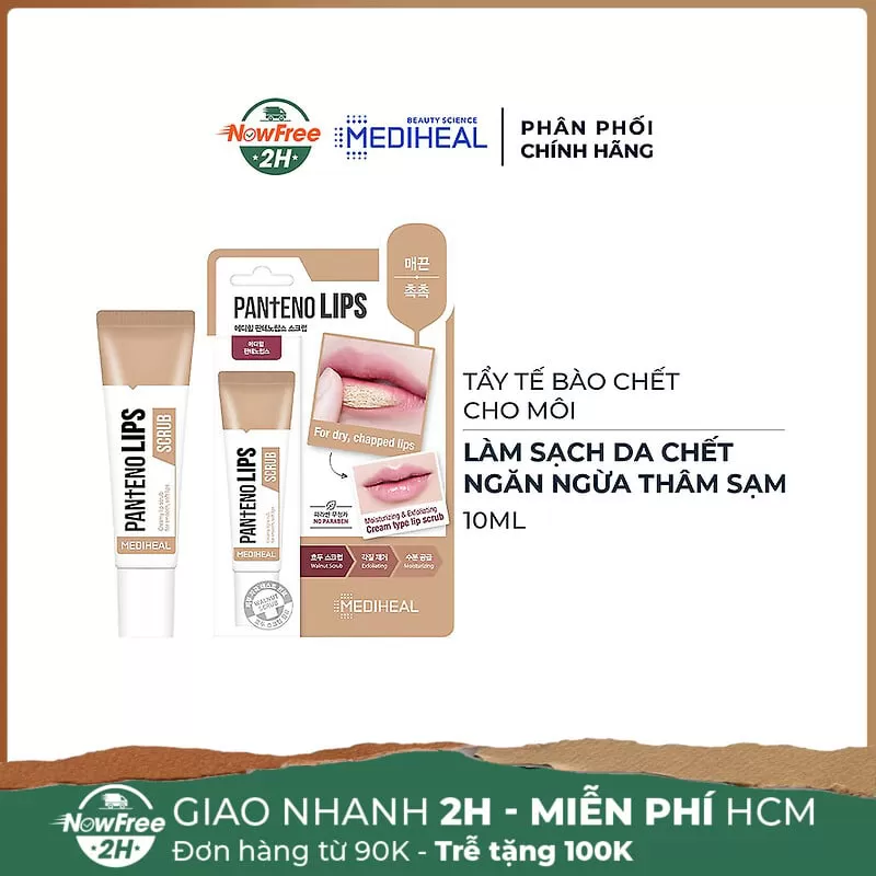 Tẩy Tế Bào Chết Môi Mediheal 10ml