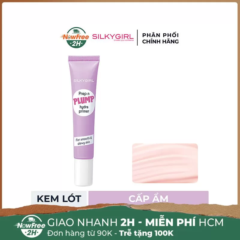 Kem Lót Silkygirl Cấp Ẩm Căng Bóng 15ml