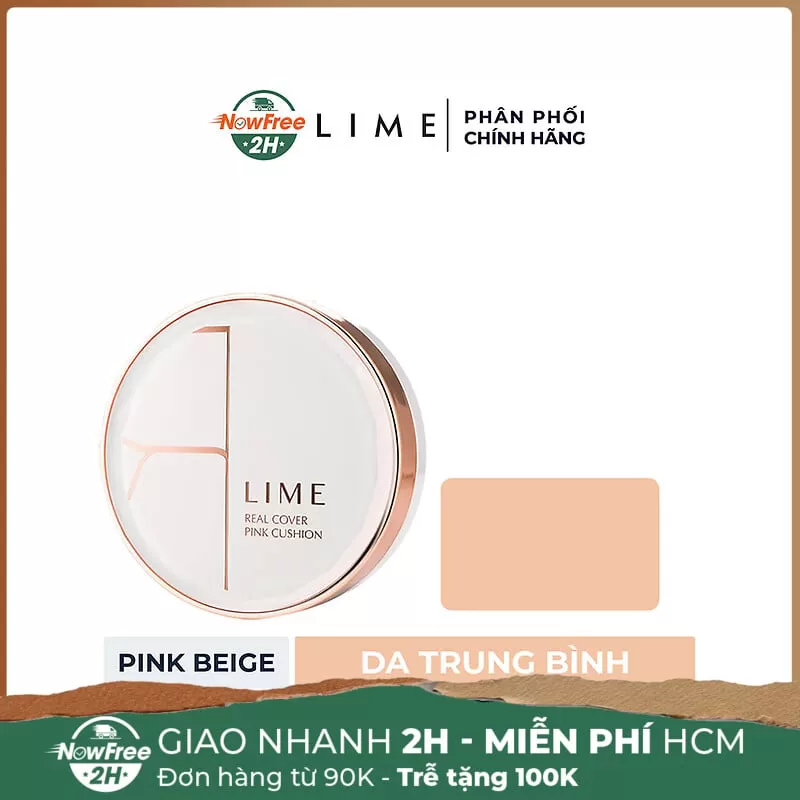 Phấn Nước Lime Kiềm Dầu No.20 Pink Beige Da Trung Bình 20g