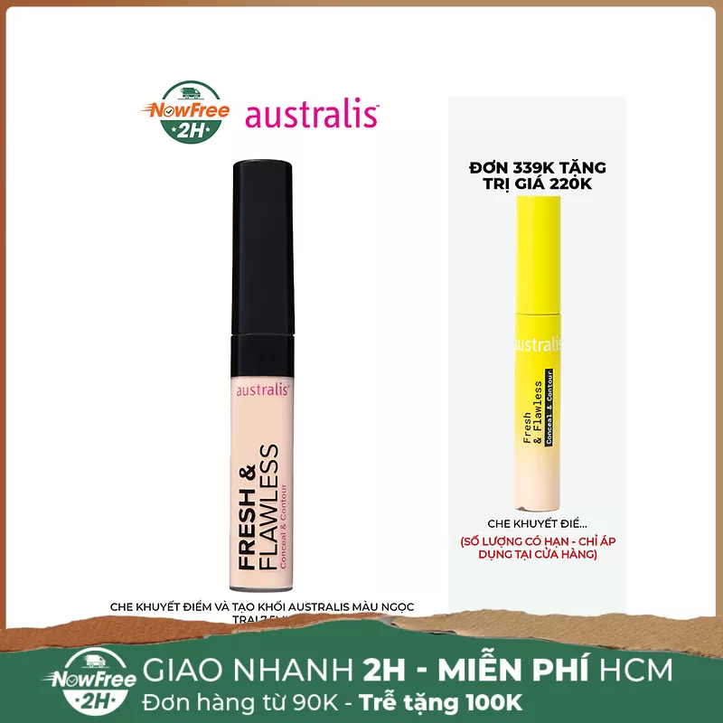 Che Khuyết Điểm Và Tạo Khối Australis Màu Ngọc Trai 7.5ml