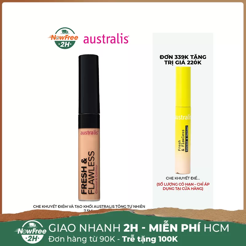 Che Khuyết Điểm Và Tạo Khối Australis Tông Tự Nhiên 7.5ml