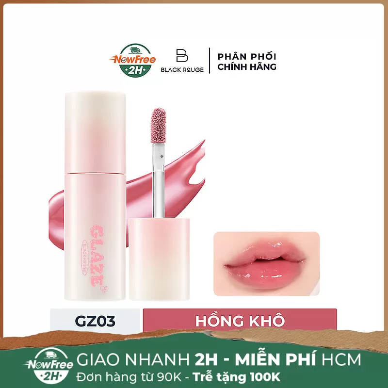 Son Bóng Black Rouge GZ03 Rose Bebe - Hồng Khô 32.8g