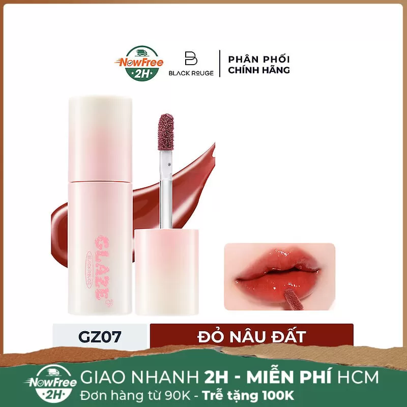 Son Bóng Black Rouge GZ07 Cinnamon Latte - Đỏ Nâu Đất 32.8g