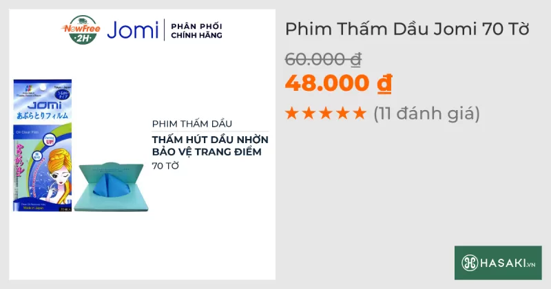 Phim Thấm Dầu Jomi 70 Tờ