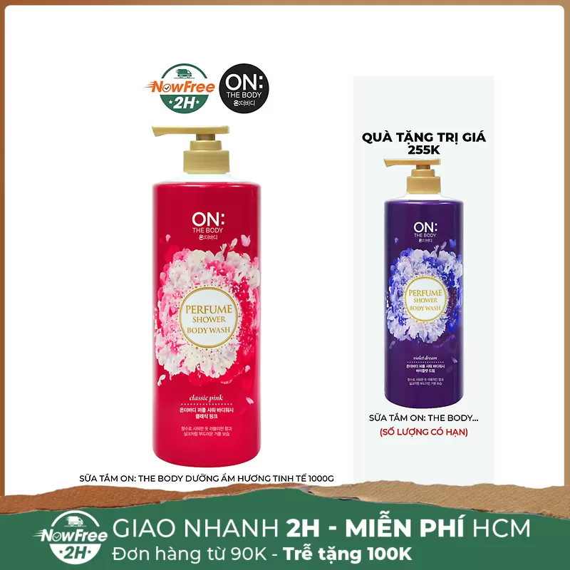 Sữa Tắm On: The Body Dưỡng Ẩm Hương Tinh Tế 1000g