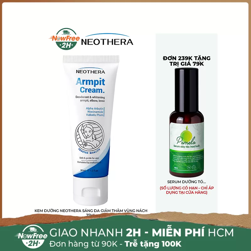 Kem Dưỡng Neothera Sáng Da Giảm Thâm Vùng Nách 35ml