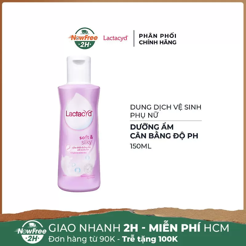 Dung Dịch Vệ Sinh Phụ Nữ Lactacyd Dưỡng Ẩm 150ml