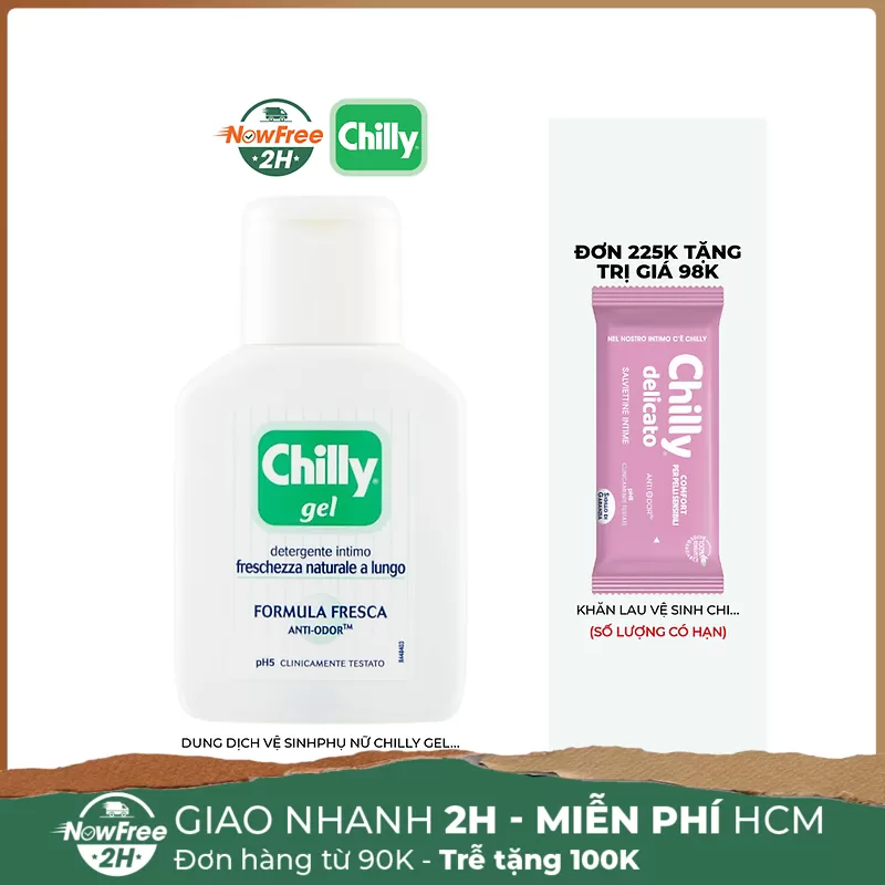 [Mini] Dung Dịch Vệ Sinh Phụ Nữ Chilly Gel Tươi Mát 50ml