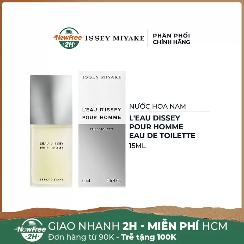 [Mini] Nước Hoa Nam Issey Miyake L'Eau D'Issey Pour Homme EDT 15ml