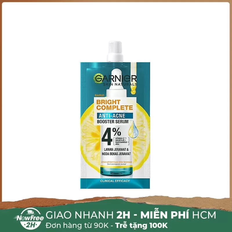 [Gift] Serum Garnier Giảm Mụn Mờ Thâm 7.5ml