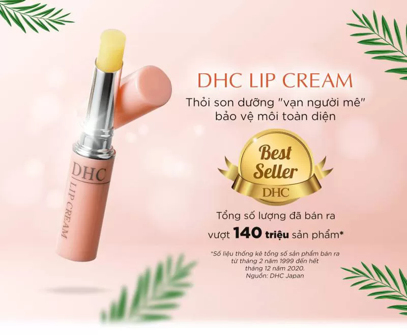 Son Dưỡng Môi DHC Không Màu Hỗ Trợ Giảm Thâm Môi 1.5g