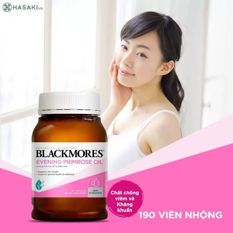 Viên Uống Blackmores Tinh Dầu Hoa Anh Thảo 190 Viên