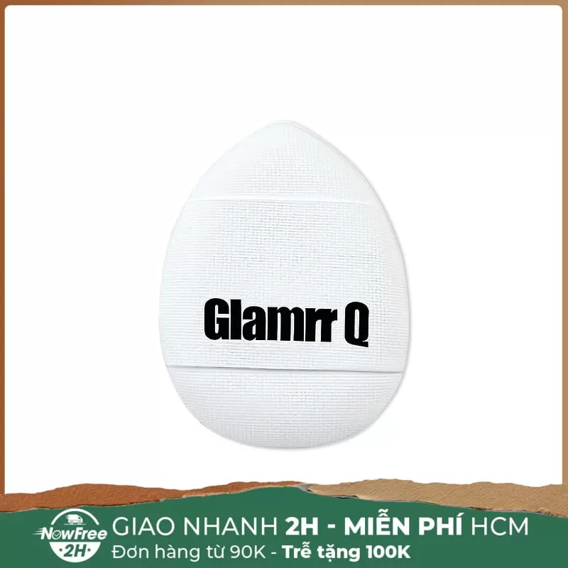 [HSD 06/2025] [Gift] Bông Phấn Glamrr Q Che Khuyết Điểm