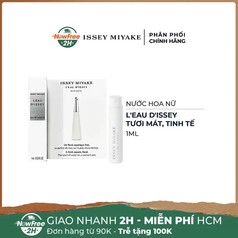 [Mini] Nước Hoa Nữ Issey Miyake L'Eau D'Issey EDT 1ml