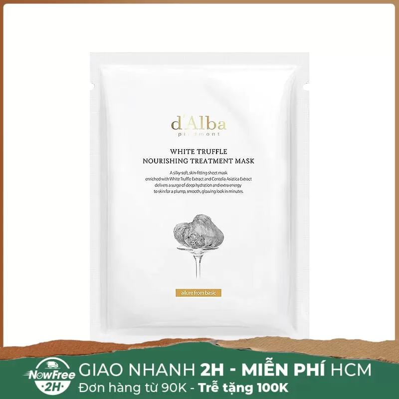 [Gift] Mặt Nạ Cấp Ẩm Từ Nấm Truffle Trắng d'Alba