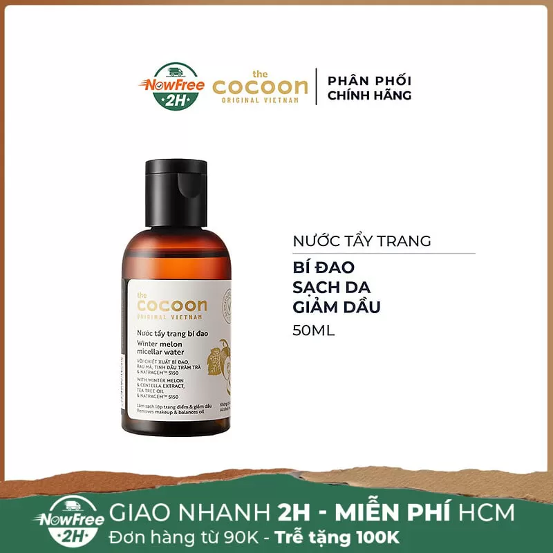 [Mini] Nước Tẩy Trang Bí Đao Cocoon Làm Sạch & Giảm Dầu 50ml