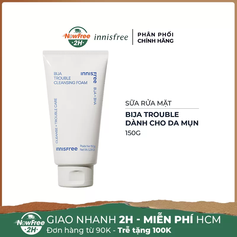 Sữa Rửa Mặt innisfree Dành Cho Da Mụn 150g (Mới)