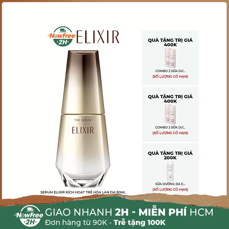 Serum Elixir Kích Hoạt Trẻ Hóa Làn Da 50ml