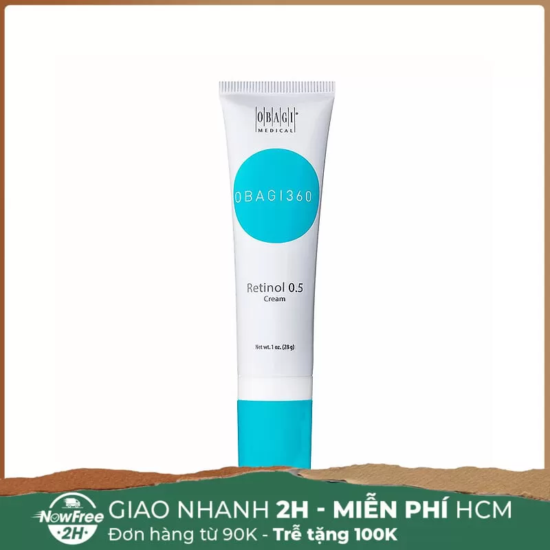 [HSD 08/2025] Kem Dưỡng Obagi Retinol 0.5% Giúp Trẻ Hóa Da, Ngừa Mụn 28g