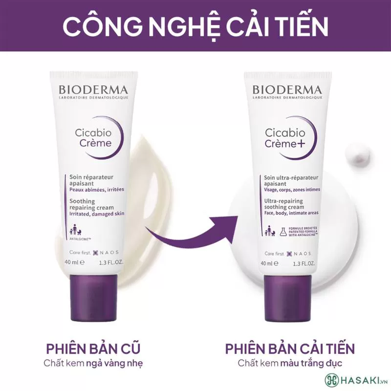 Kem Dưỡng Bioderma Hỗ Trợ Phục Hồi Da Tổn Thương 40ml