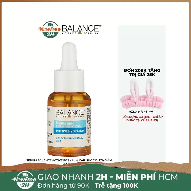Serum Balance Active Formula Cấp Nước Dưỡng Ẩm Da 30ml