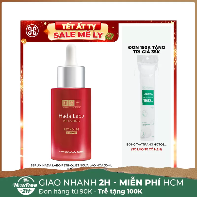 Serum Hada Labo Retinol B3 Ngừa Lão Hóa 30ml (Mới)