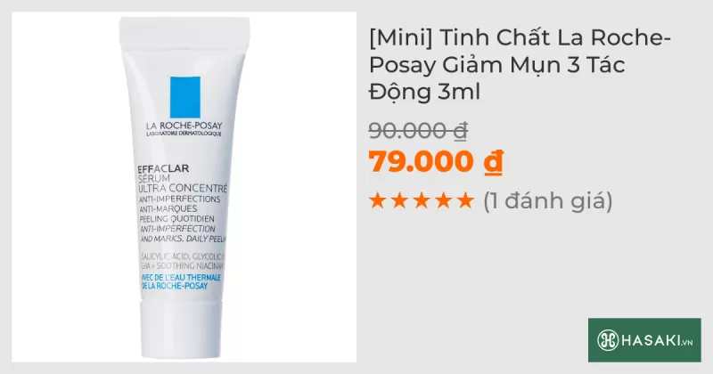 [Mini] Tinh Chất La Roche-Posay Giảm Mụn 3 Tác Động 3ml