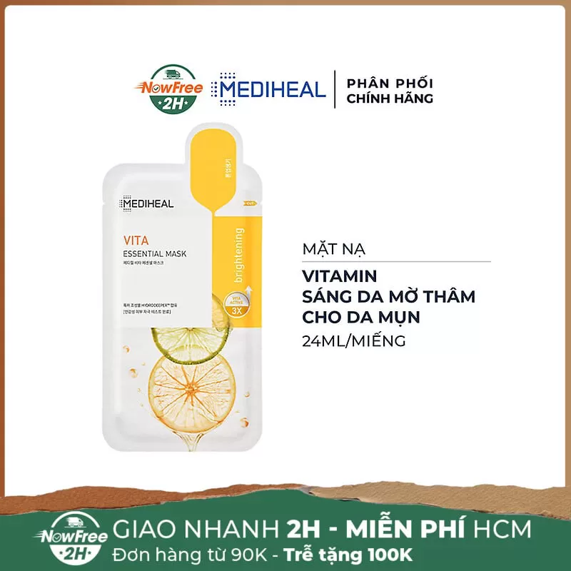 Mặt Nạ Mediheal Dưỡng Sáng, Mờ Thâm Cho Da Mụn 24ml