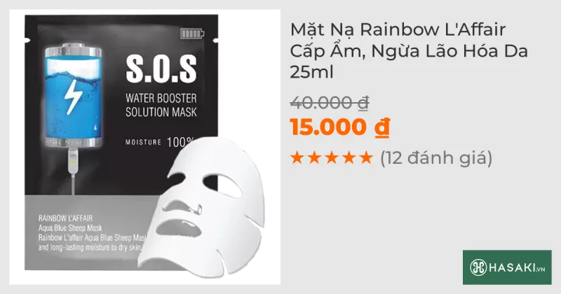 Mặt Nạ Rainbow L'Affair Cấp Ẩm, Ngừa Lão Hóa Da 25ml