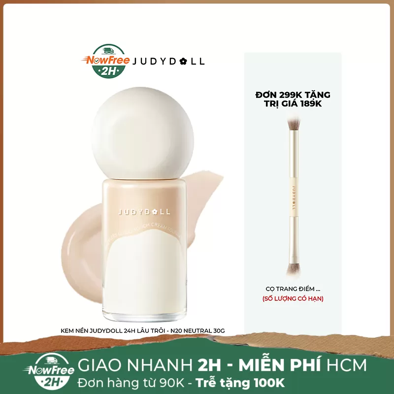 Kem Nền Judydoll 24H Lâu Trôi - N20 Neutral 30g