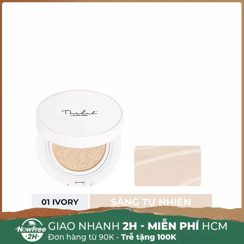 [HSD 09/2025] Phấn Nước The Lab Dưỡng Ẩm Màu 01 Ivory - Sáng Tự Nhiên 12g