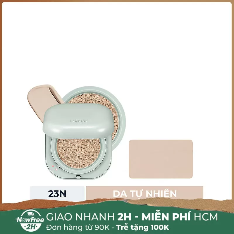 [HSD 10/2025] Phấn Nước Laneige Cho Lớp Nền Mịn Lì 24H #23N 15gx2