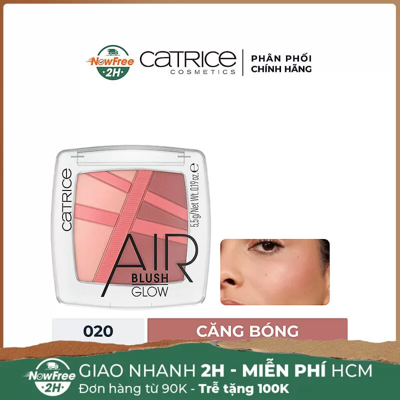 Phấn Má Hồng Catrice Mỏng Nhẹ Căng Bóng - Màu 020 5.5g