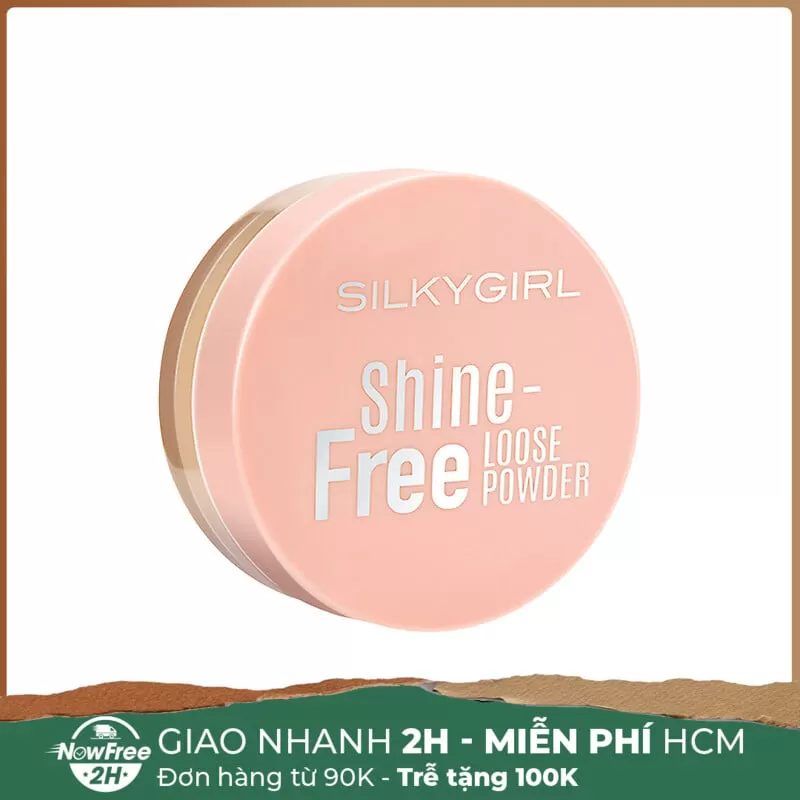 [HSD 08/2025] Phấn Phủ Silkygirl Dạng Bột Giảm Nhờn 02 Tông Tự Nhiên 10g