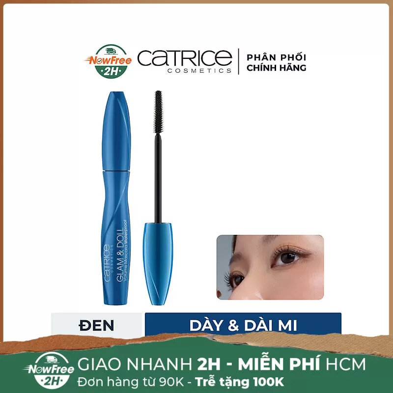 Mascara Catrice Lâu Trôi Làm Dày Và Dài Mi 9.5ml