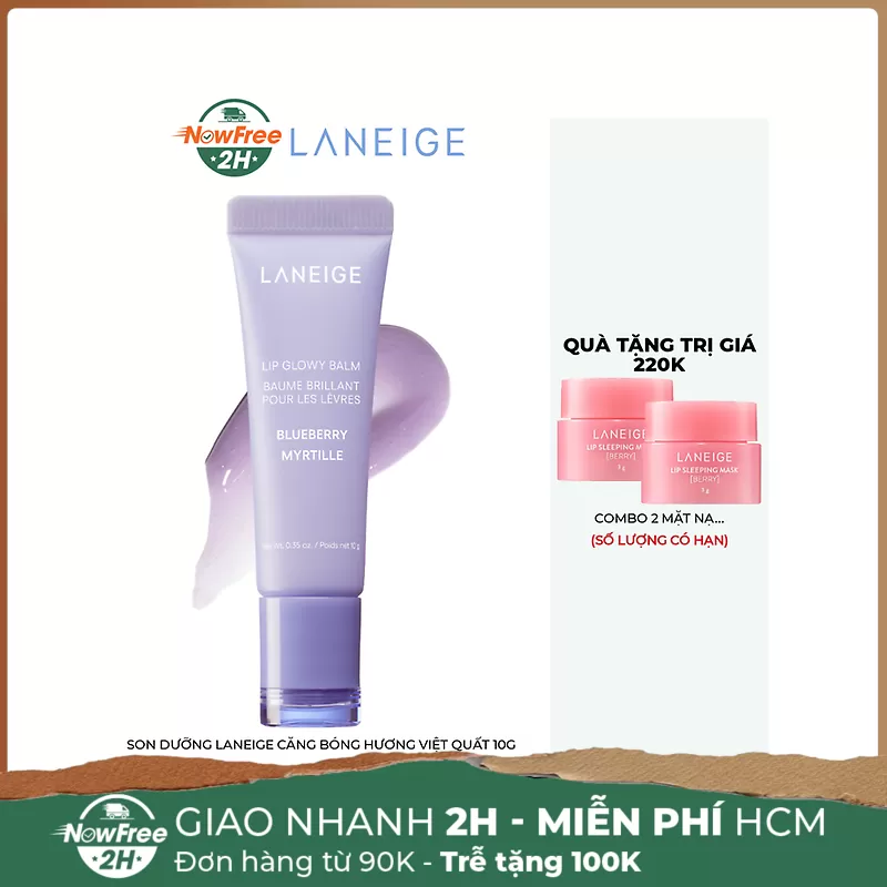 Son Dưỡng Laneige Căng Bóng Hương Việt Quất 10g