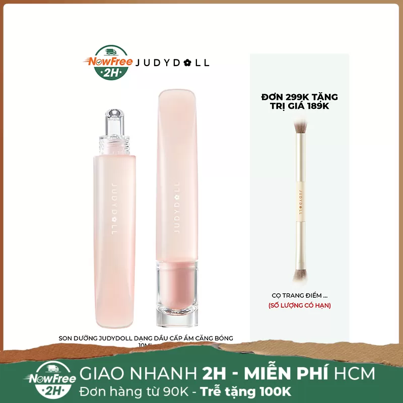 Son Dưỡng Judydoll Dạng Dầu Cấp Ẩm Căng Bóng 10ml