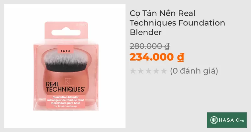 Cọ Tán Nền Real Techniques Foundation Blender