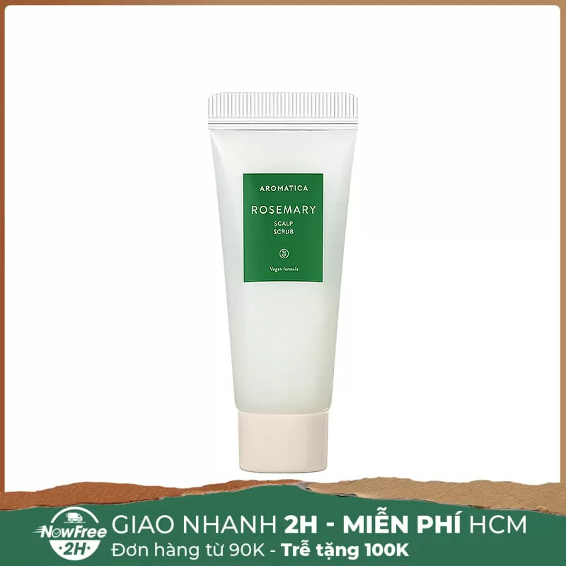 [Gift] Muối Tẩy Tế Bào Chết Da Đầu Aromatica Từ Hương Thảo 30ml