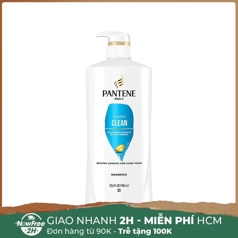 [HSD 10/2025] Dầu Gội Pantene Sạch Sâu Chắc Khoẻ 700ml