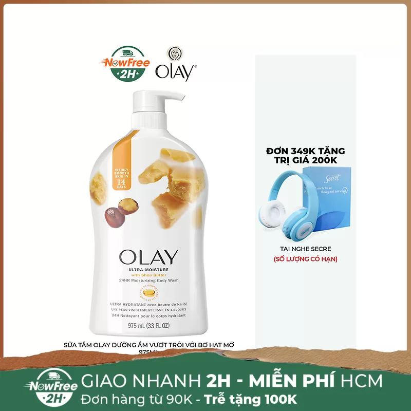 Sữa Tắm Olay Dưỡng Ẩm Vượt Trội Với Bơ Hạt Mỡ 975ml