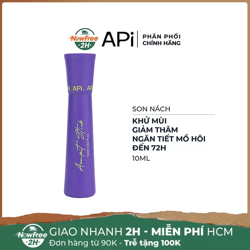 Son Nách Api Khử Mùi, Giảm Thâm, Ngăn Tiết Mồ Hôi 10ml