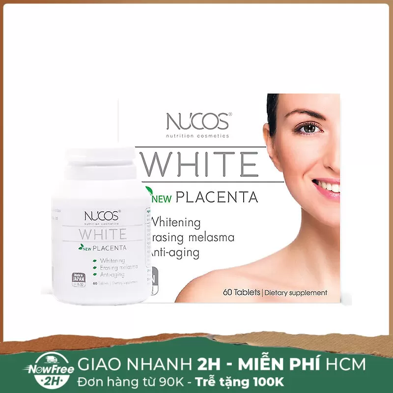 [HSD 09/2025] Viên Uống NUCOS Chống Nắng, Làm Sáng Da, Giảm Nám (60 Viên/Hộp)